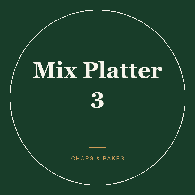 Mix Platter 3 from Sheeda's Chops & Bakes